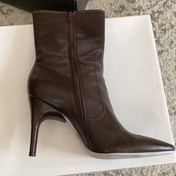 Via Spiga leather Heeled Boots - Picture 5 of 15